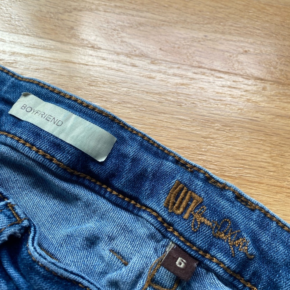 Kut from the Kloth Blue Boyfriend Jeans